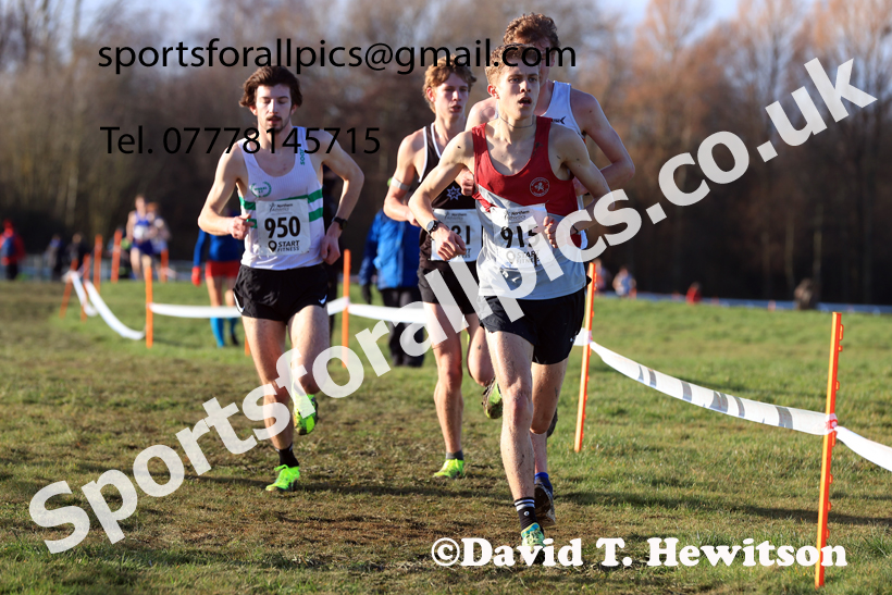 Junior Mens 2026 Northern Cross Country Champs., Pontefract Racecourse, Pontefract. Photo: David T. Hewitson/Sports for All Pics